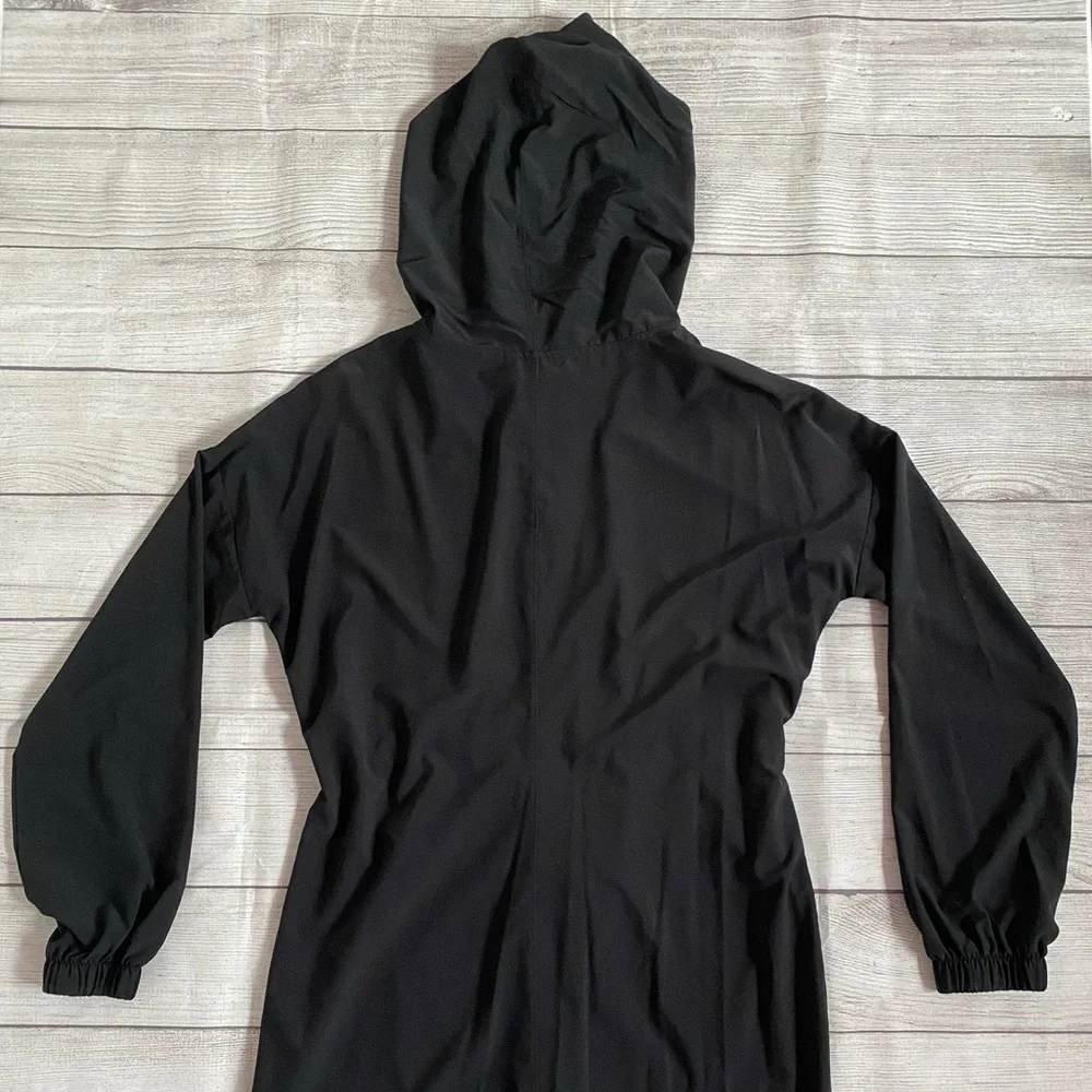 Z by Zella Black Hooded Lightweight Zipper Jacket - Picture 5 of 5